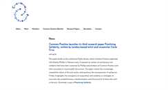 Desktop Screenshot of commonpractice.org.uk