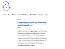 Tablet Screenshot of commonpractice.org.uk